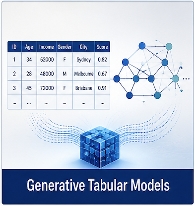 Generative tabular models research stream